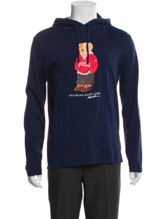 Polo Ralph Lauren Graphic Print Crew Neck Hoodie