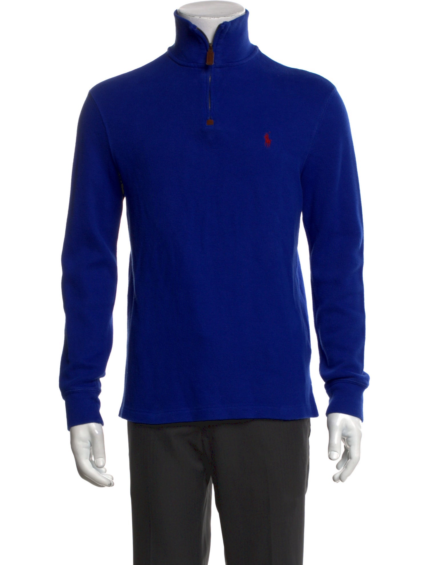 Polo Ralph Lauren Mock Neck Long Sleeve Polo Sweater