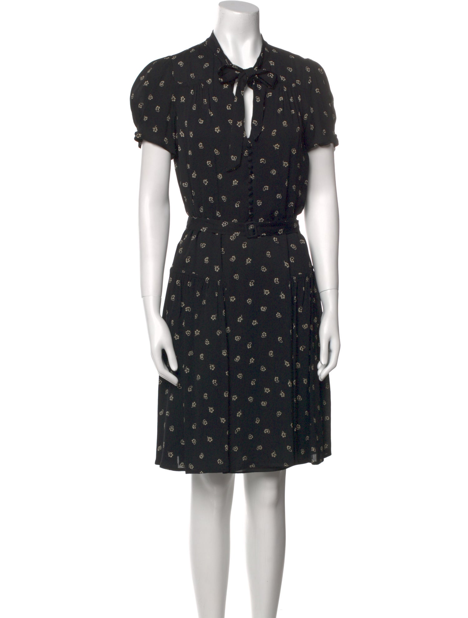 Polo Ralph Lauren Floral Print Knee-Length Dress