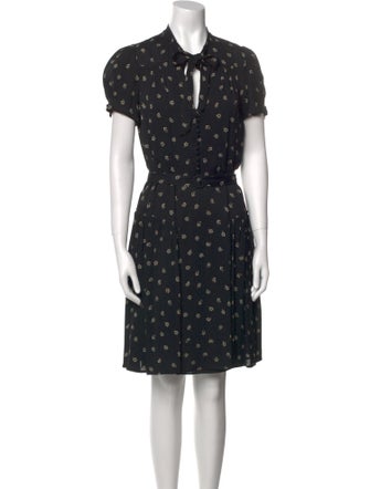 Polo Ralph Lauren Floral Print Knee-Length Dress