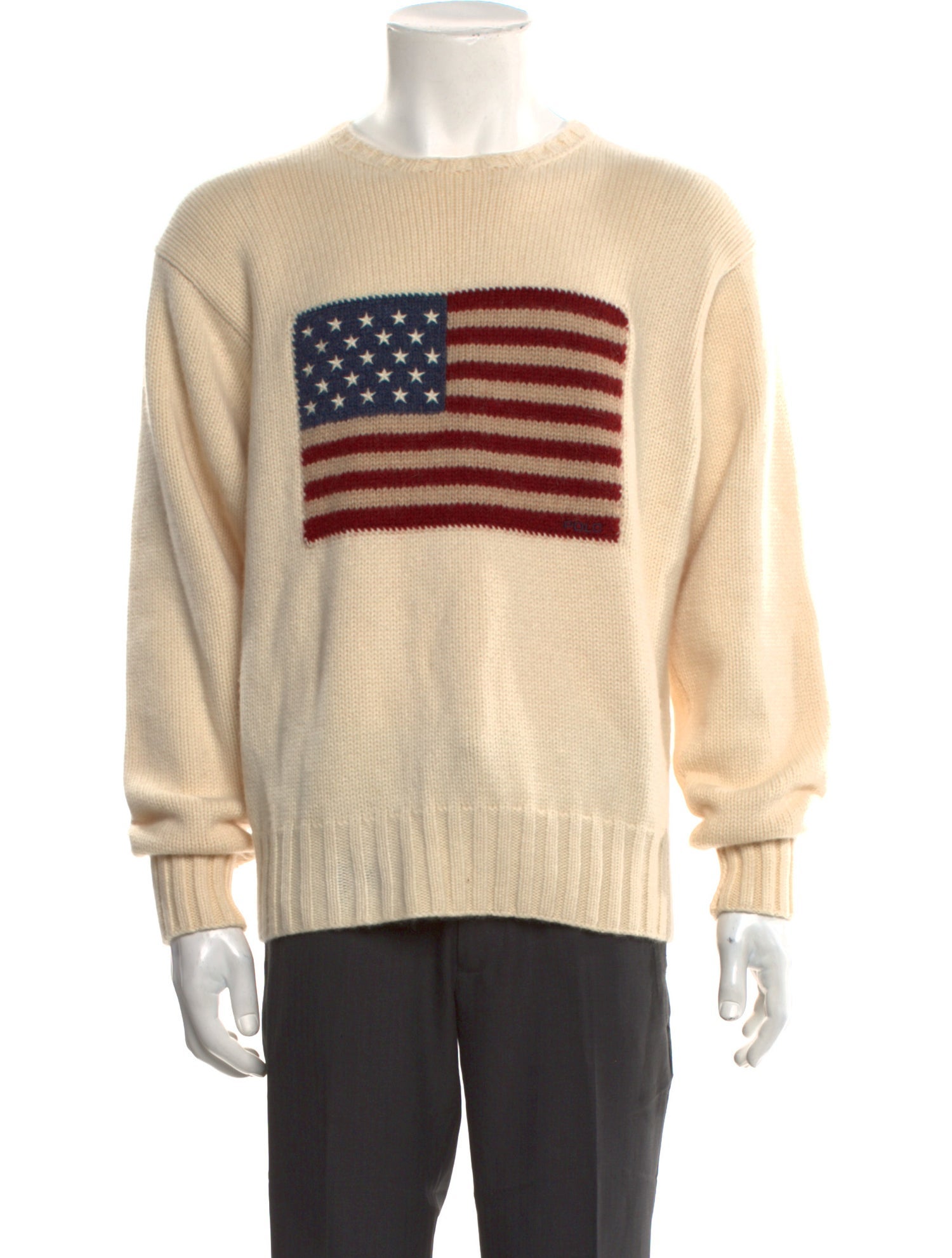 Polo Ralph Lauren American Flag Cashmere Pullover