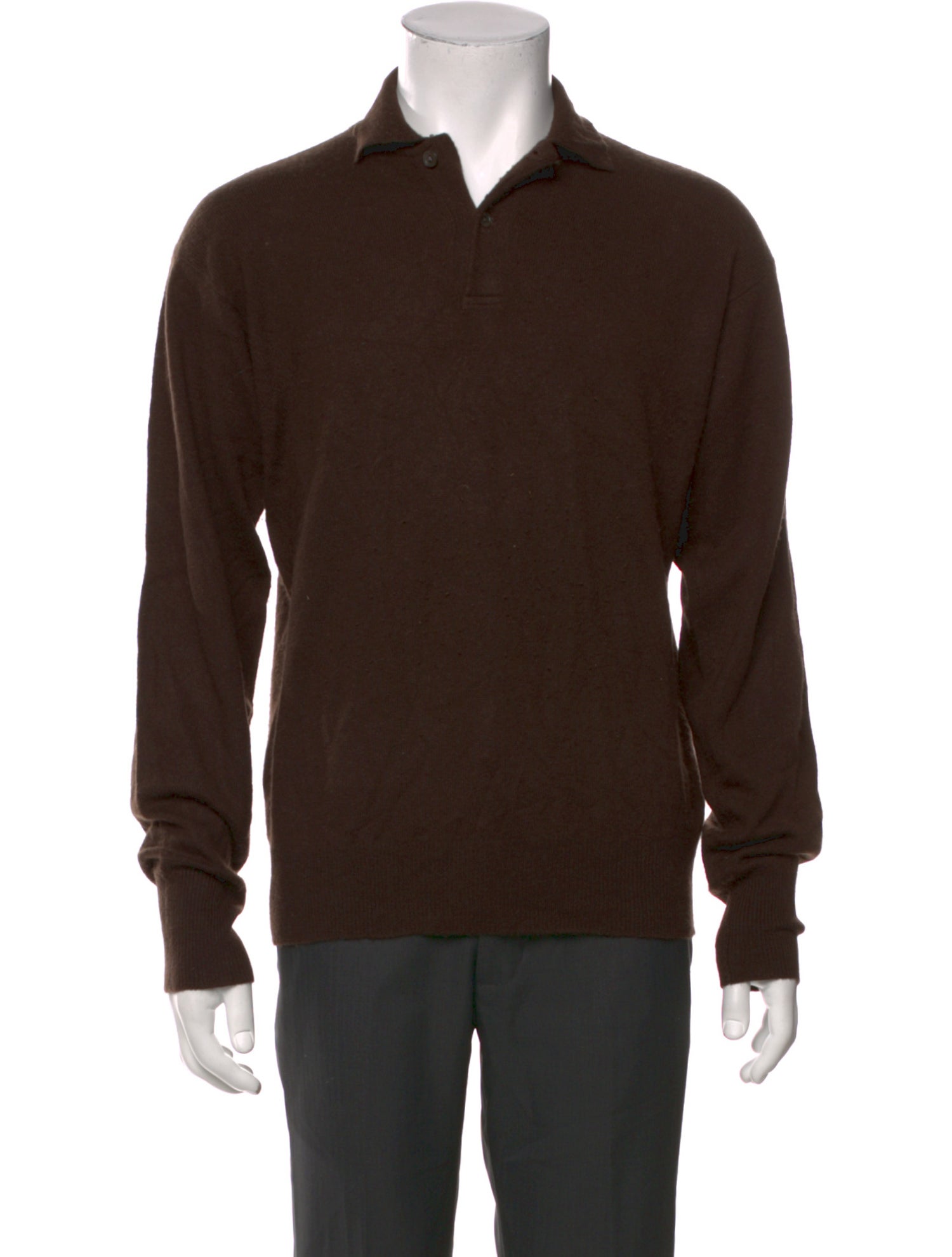 Polo Ralph Lauren Cashmere Mock Neck Polo Sweater