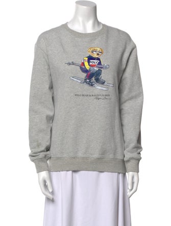 Polo Ralph Lauren Graphic Print Crew Neck Sweatshirt
