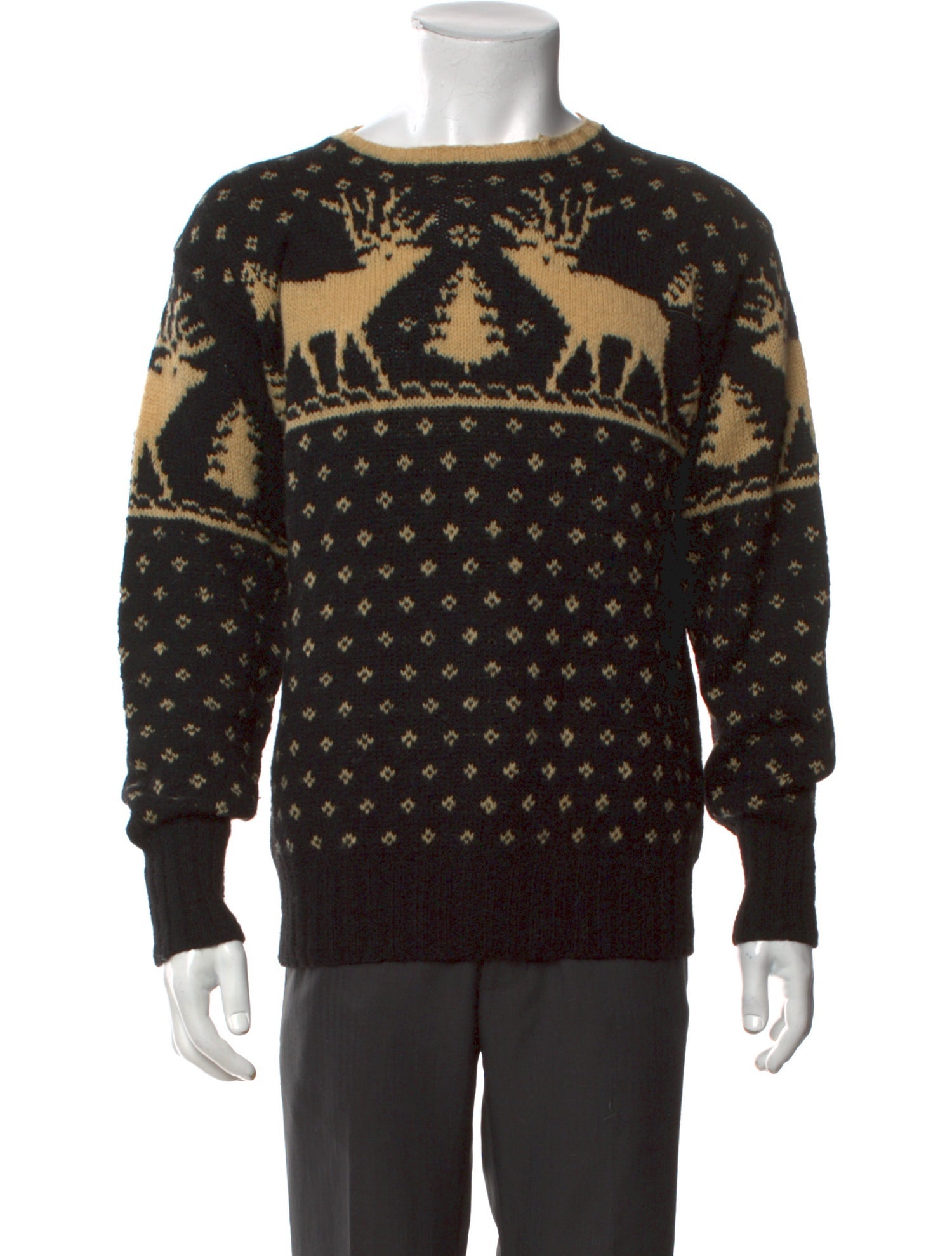 Polo Ralph Lauren Wool Printed Pullover