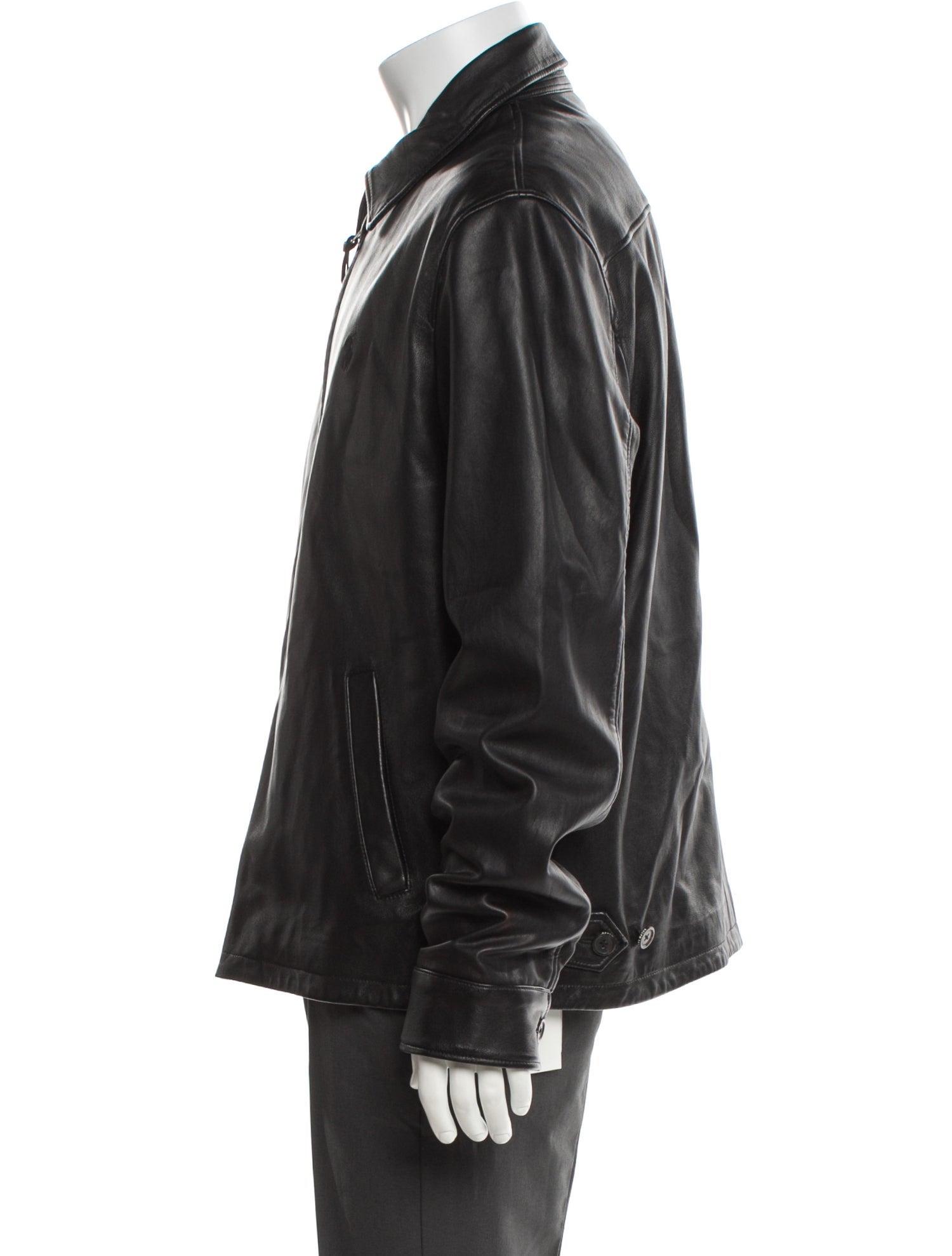 Polo Ralph Lauren Lamb Leather Moto Jacket