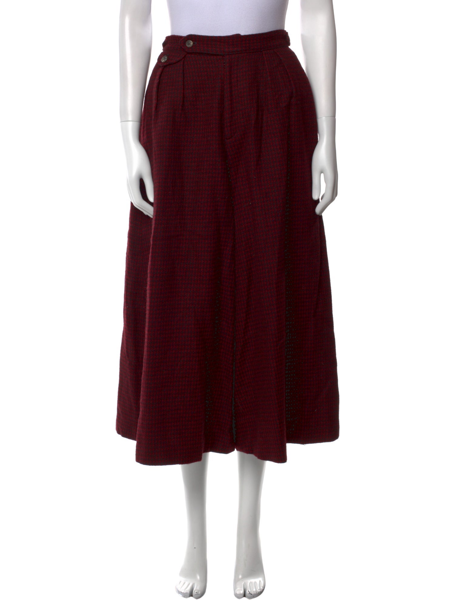 Polo Ralph Lauren Wool Wide Leg Pants