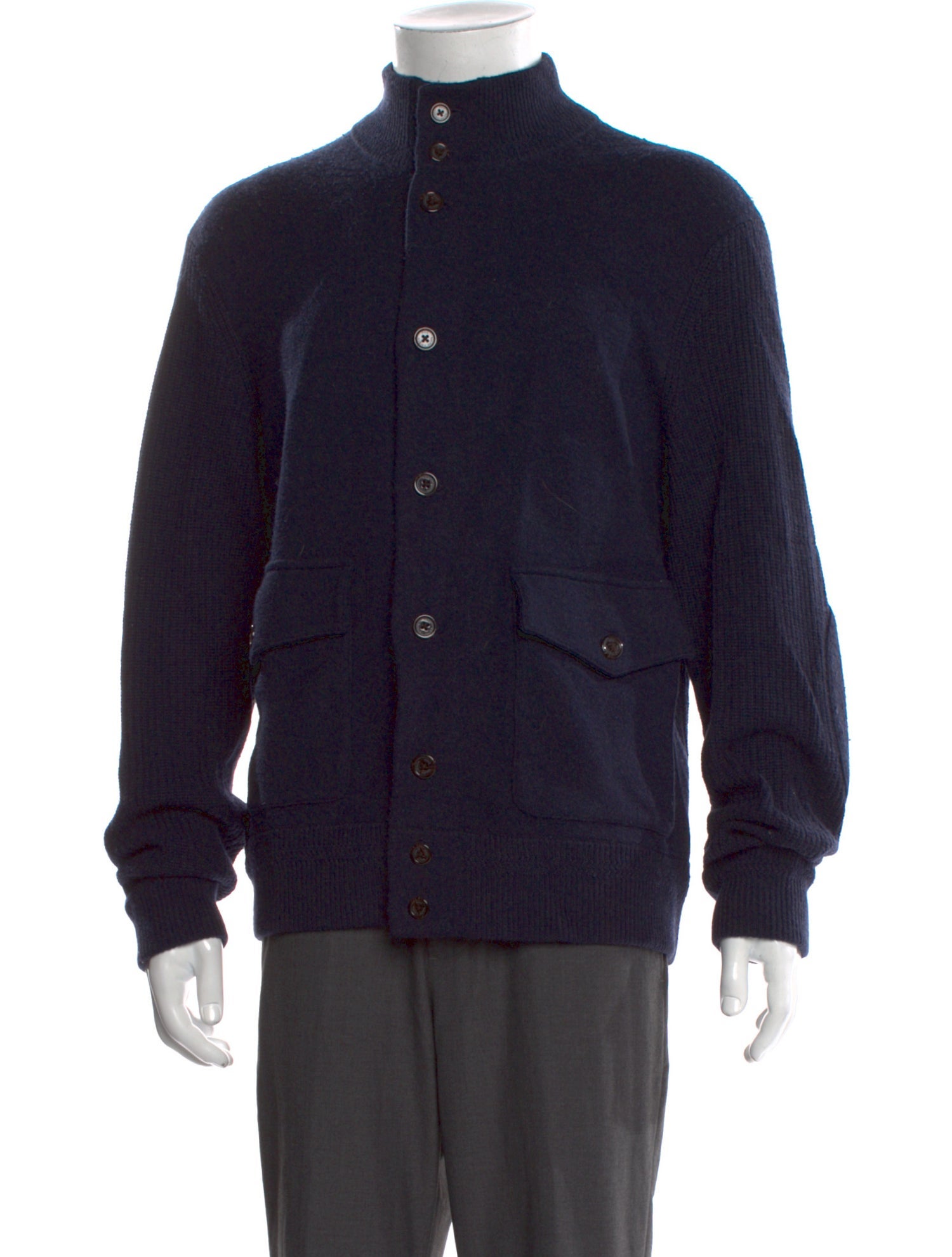 Polo Ralph Lauren Wool Turtleneck Cardigan