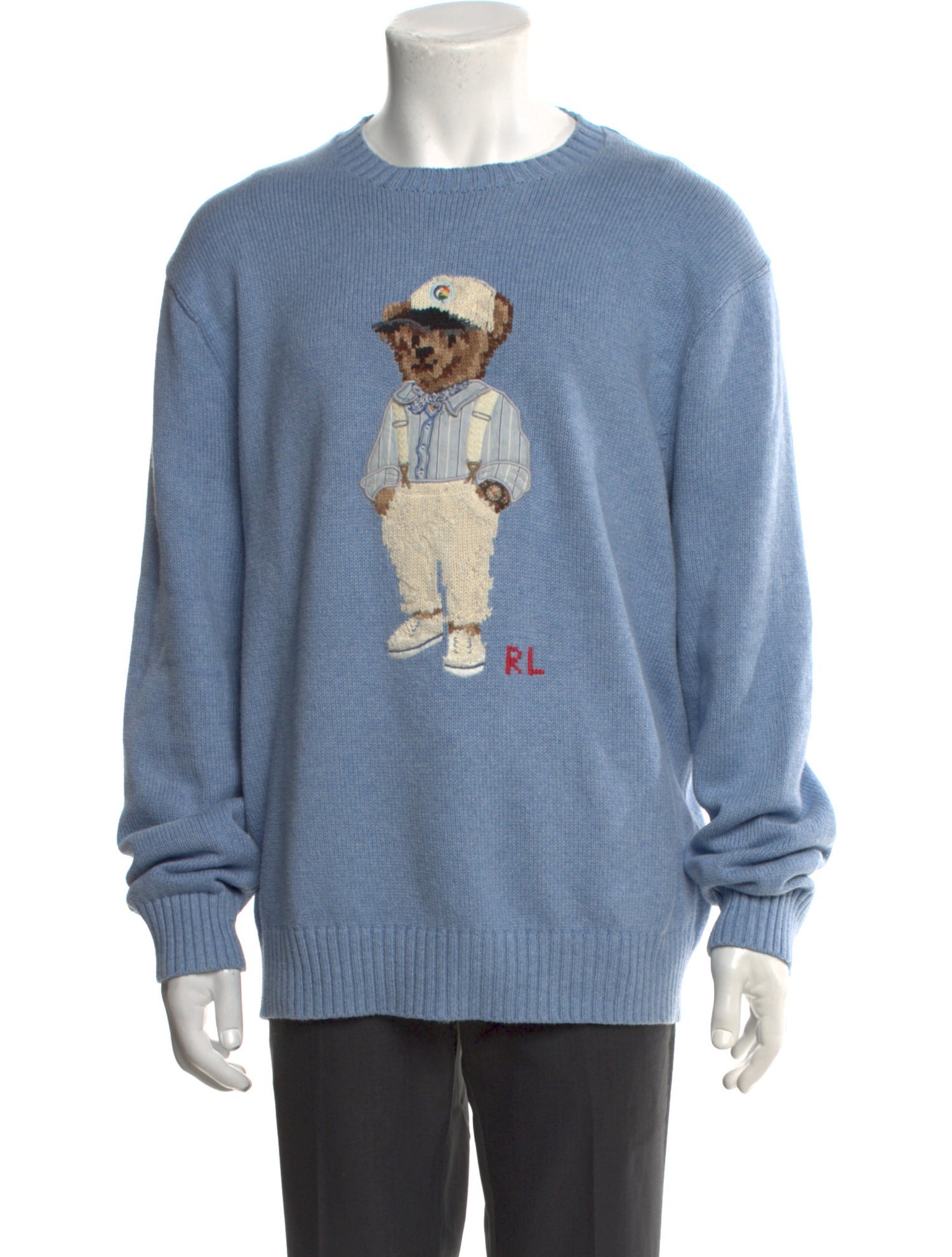 Polo Ralph Lauren Graphic Print Crew Neck Pullover