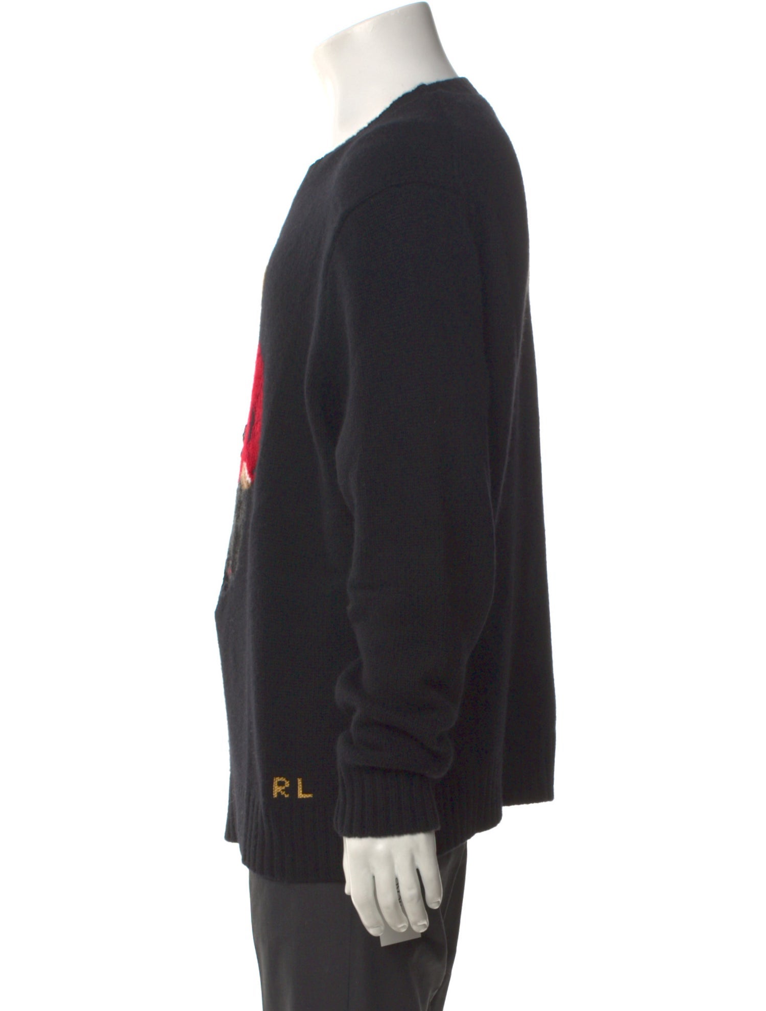 Polo Ralph Lauren Wool Graphic Print Pullover