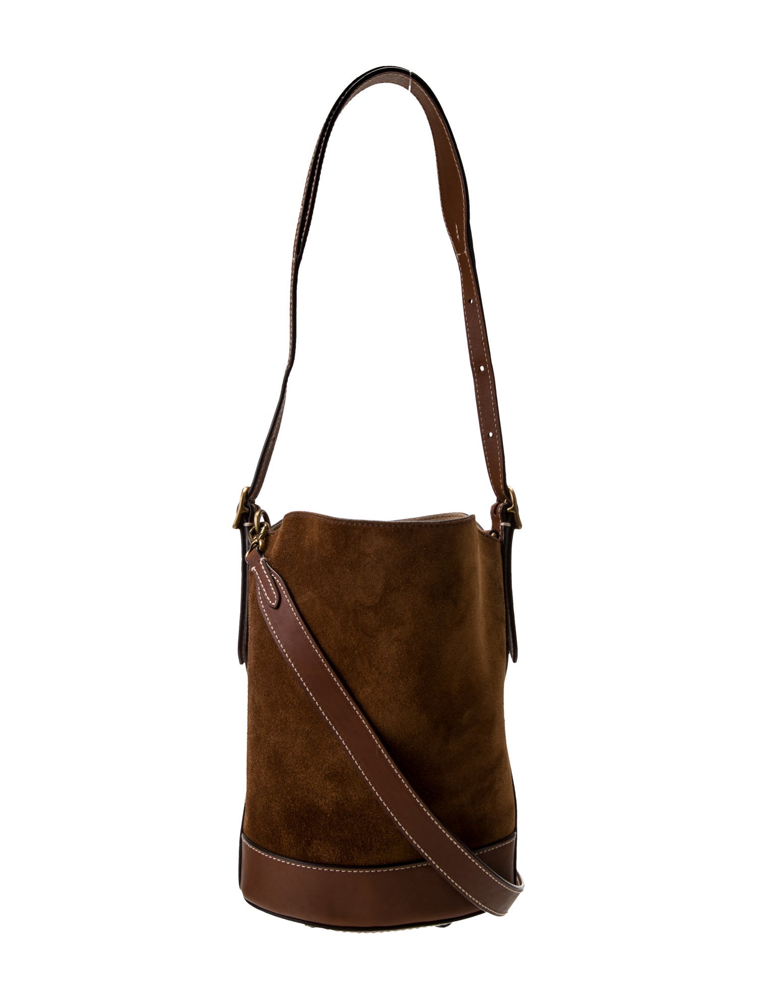 Polo Ralph Lauren Suede Messenger Bag