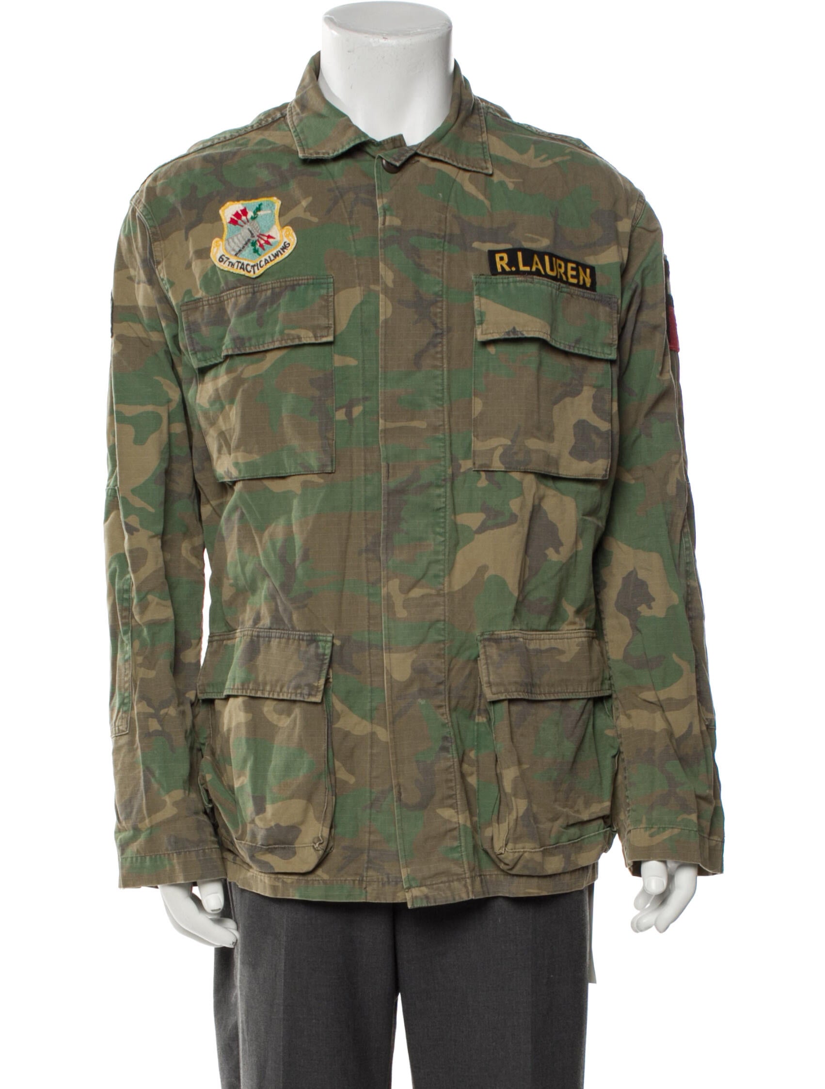 Polo Ralph Lauren Camouflage Print Utility Jacket