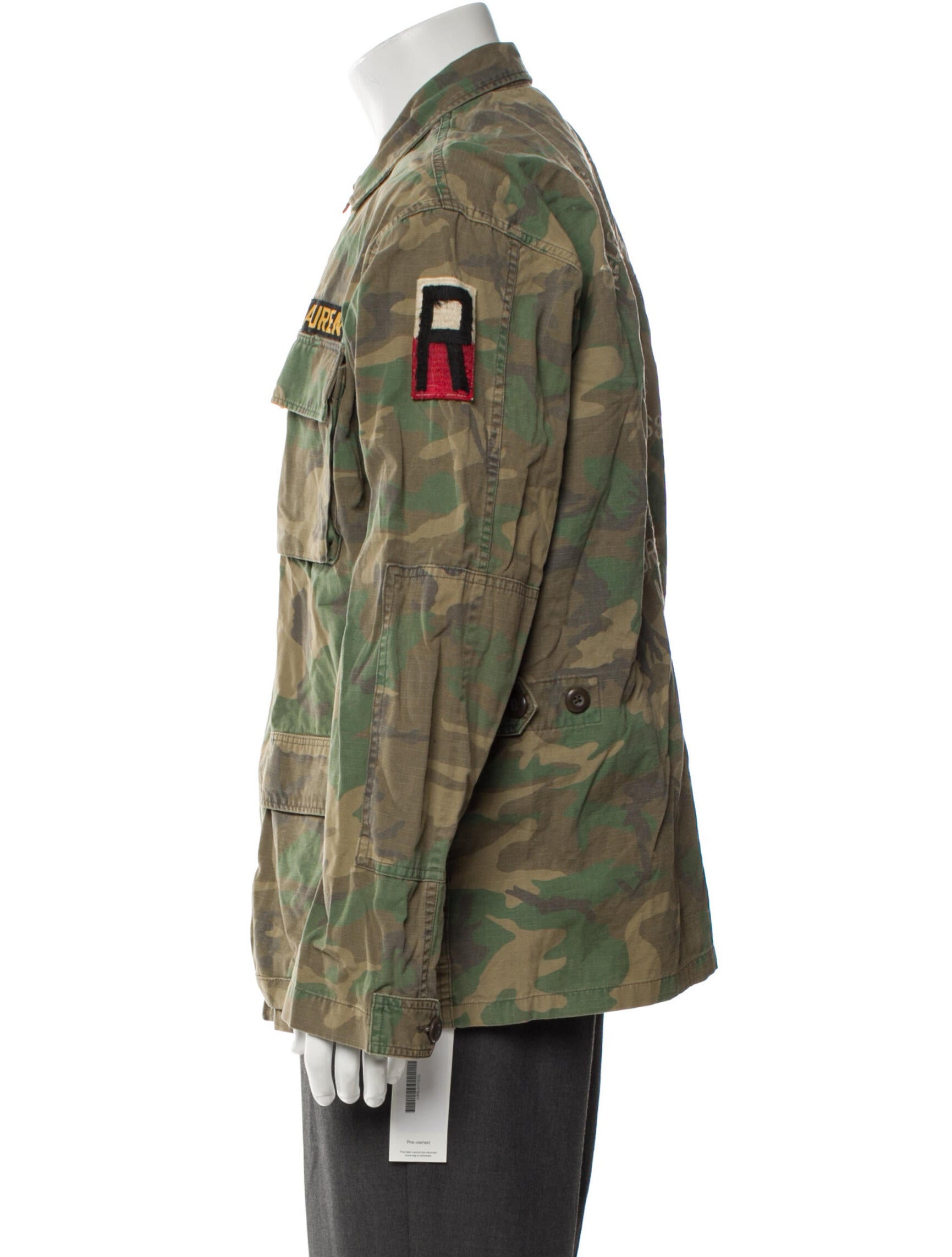 Polo Ralph Lauren Camouflage Print Utility Jacket