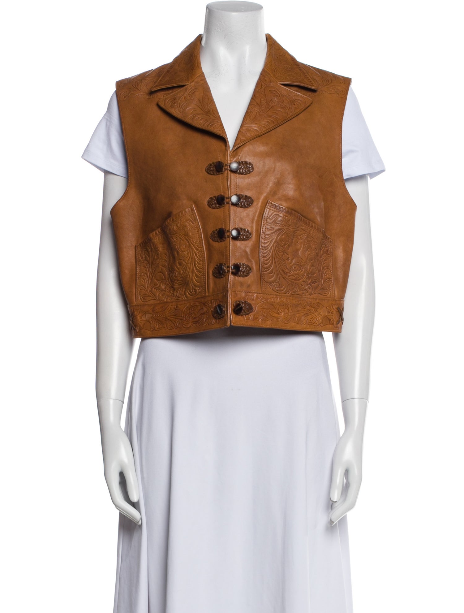 Ralph Lauren Vintage Leather Vest