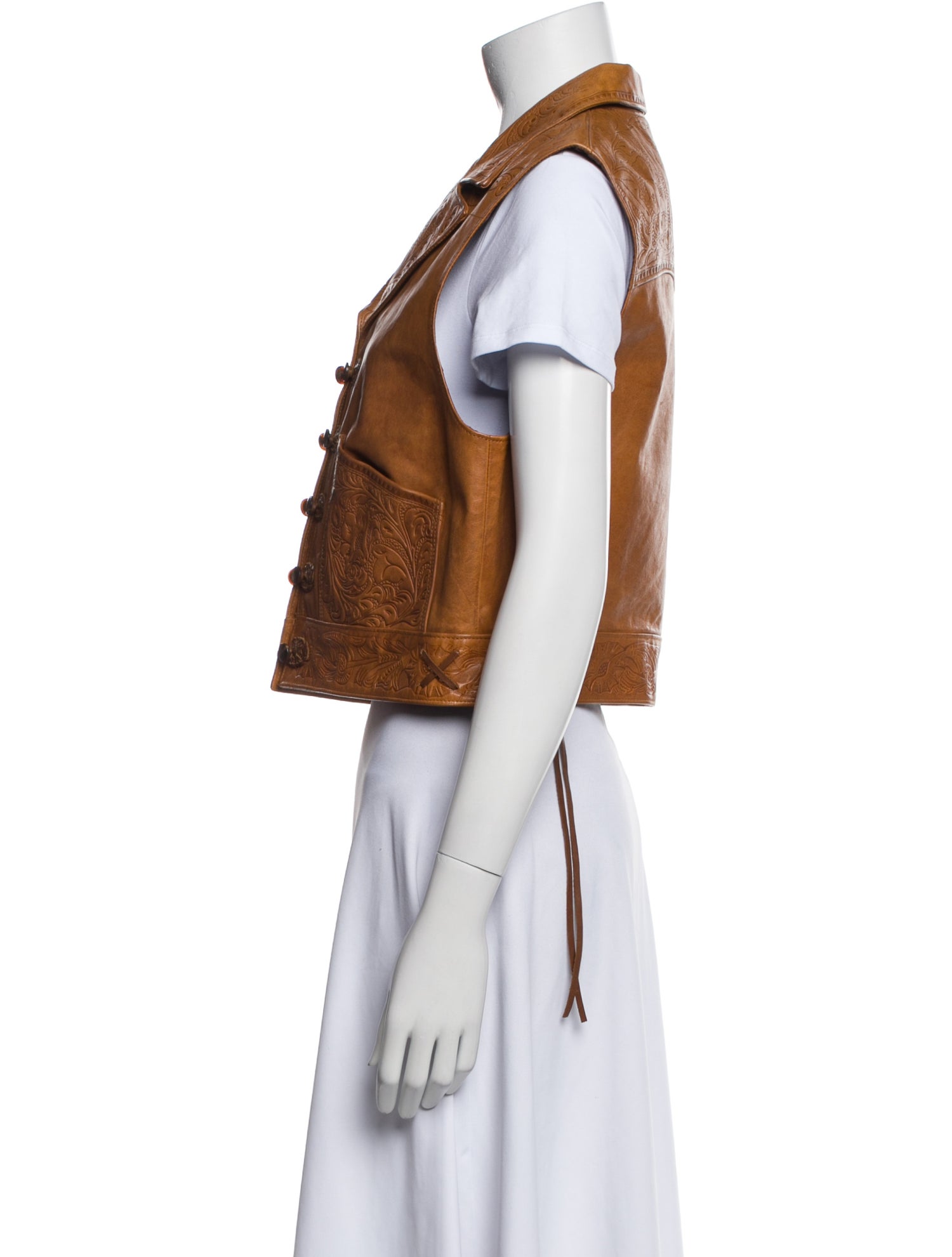 Ralph Lauren Vintage Leather Vest