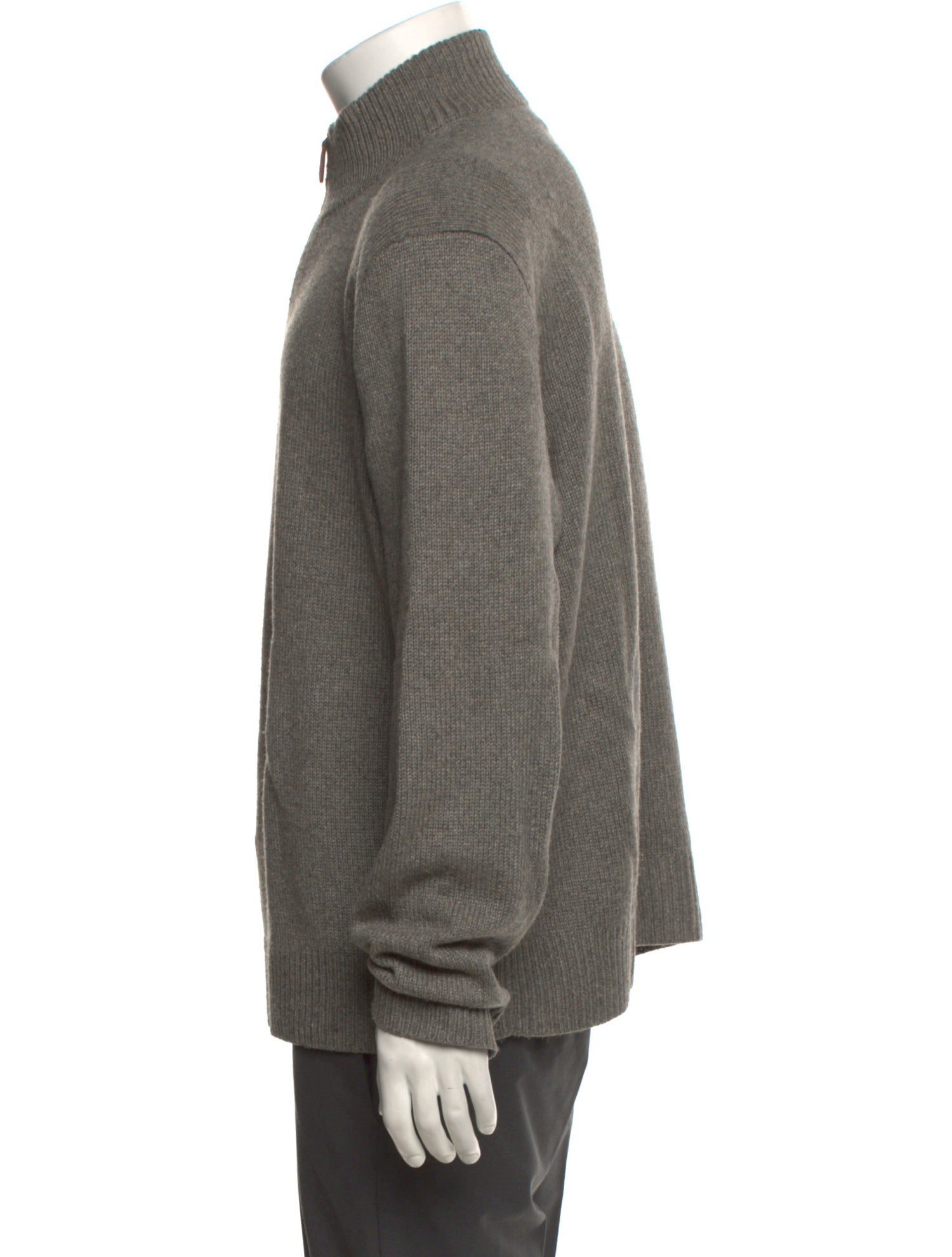 Polo Ralph Lauren Silk Mock Neck Pullover