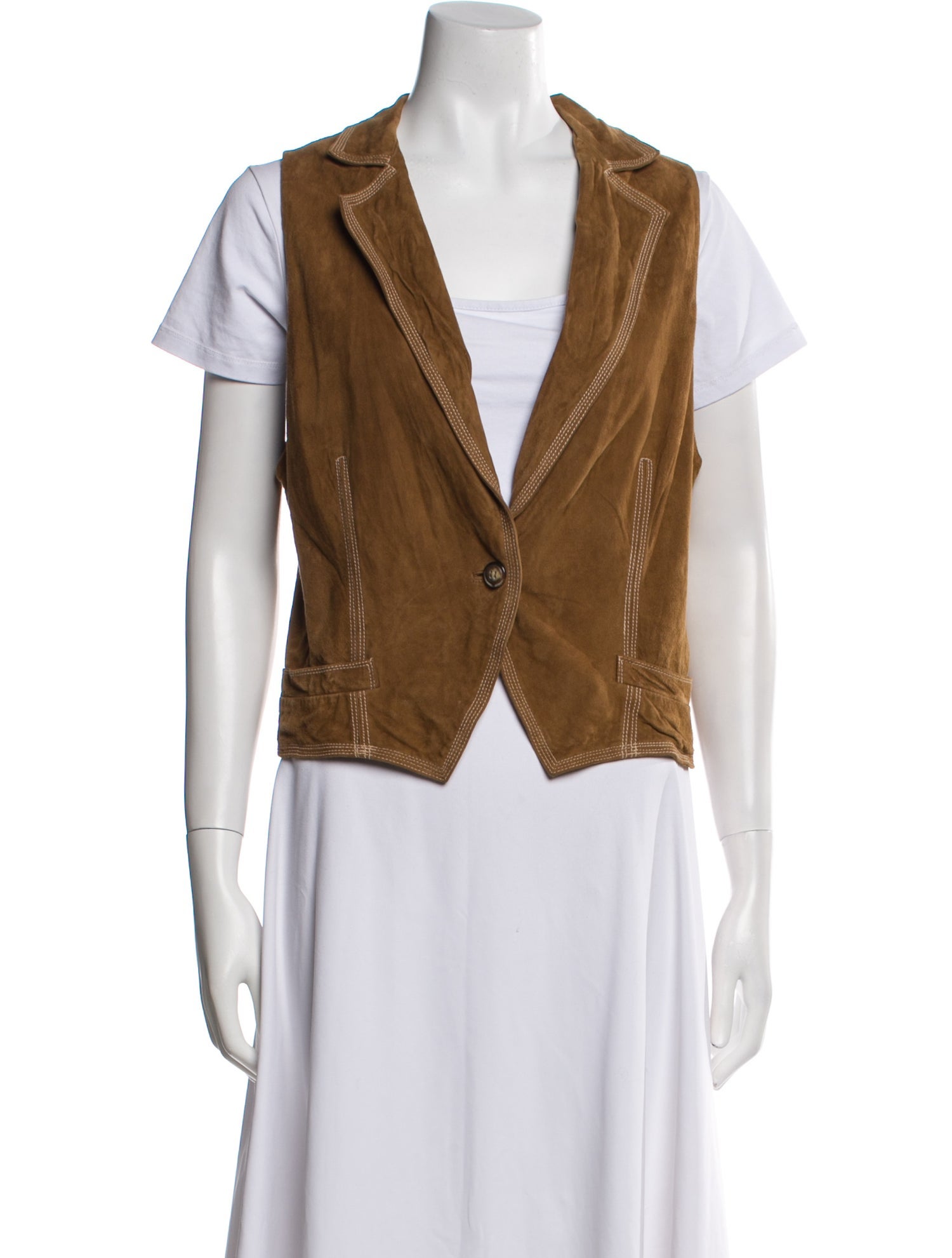 Polo Ralph Lauren Leather Vest