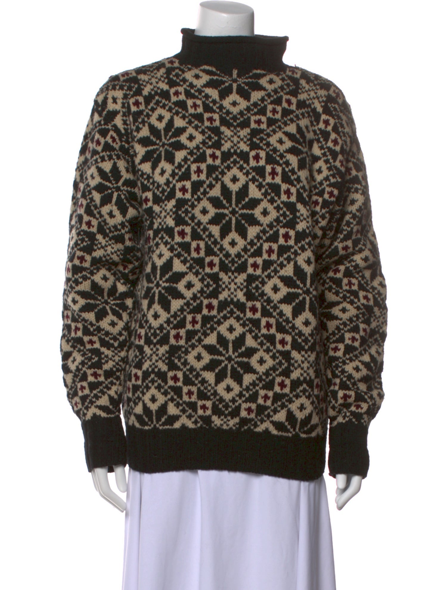 Polo Ralph Lauren Lambswool Printed Sweater