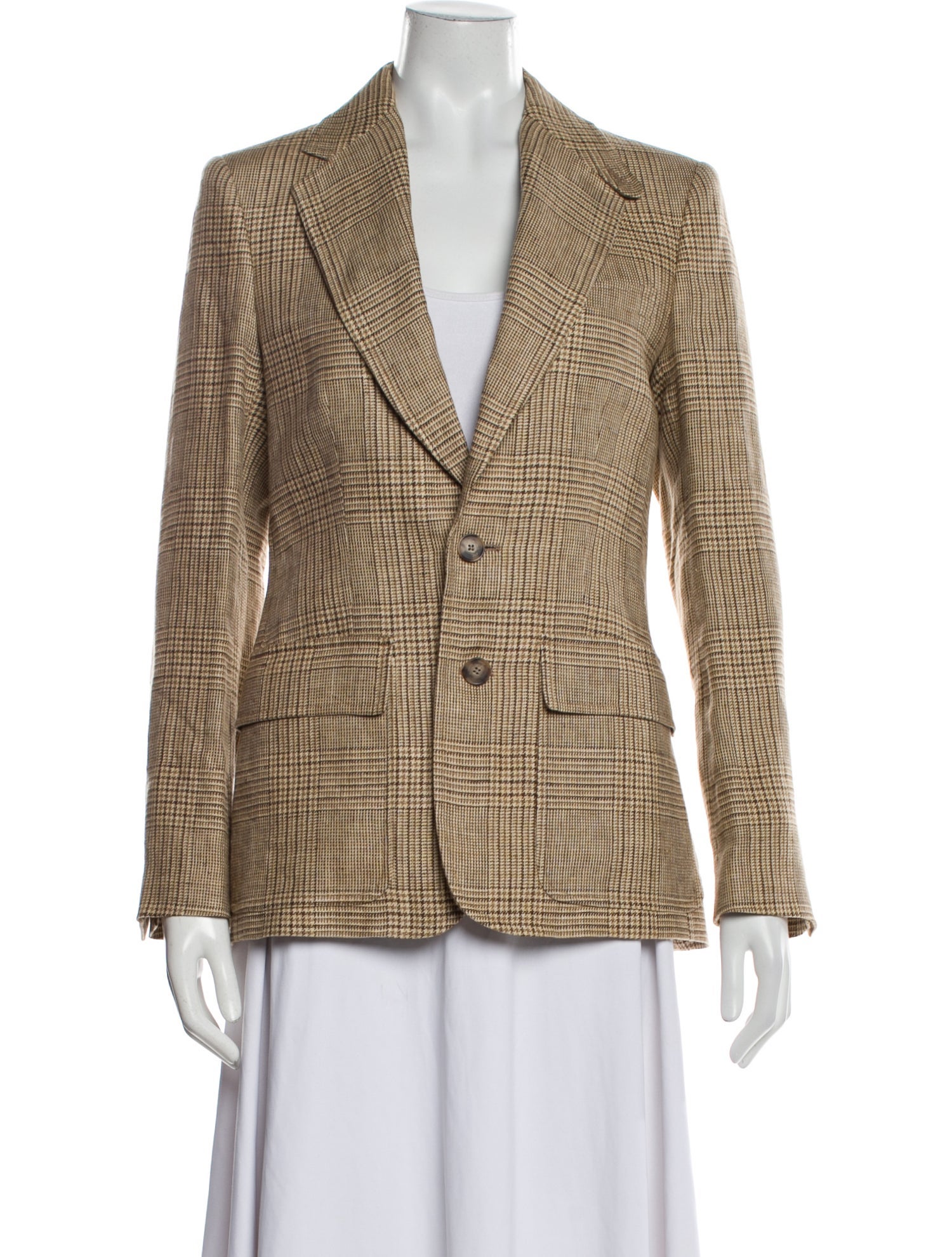 Polo Ralph Lauren Plaid Print Blazer