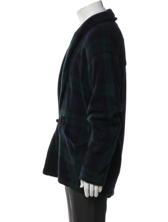 Polo Ralph Lauren Cashmere Plaid Print Cardigan