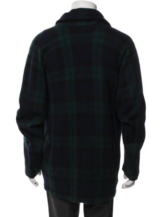 Polo Ralph Lauren Cashmere Plaid Print Cardigan