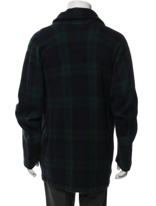 Polo Ralph Lauren Cashmere Plaid Print Cardigan