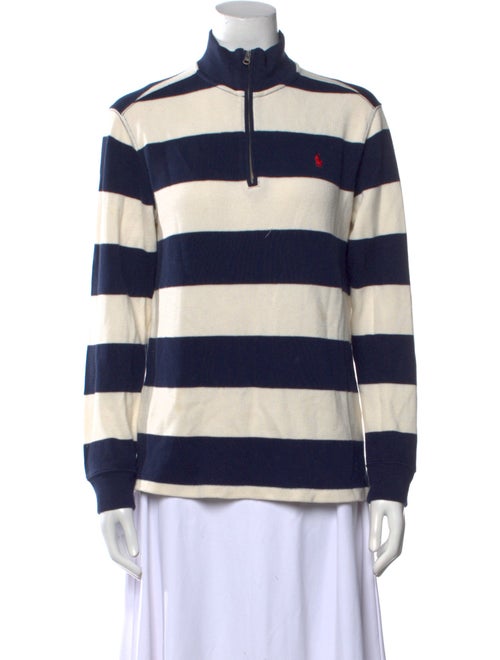 Polo Ralph Lauren Striped Mock Neck Sweater