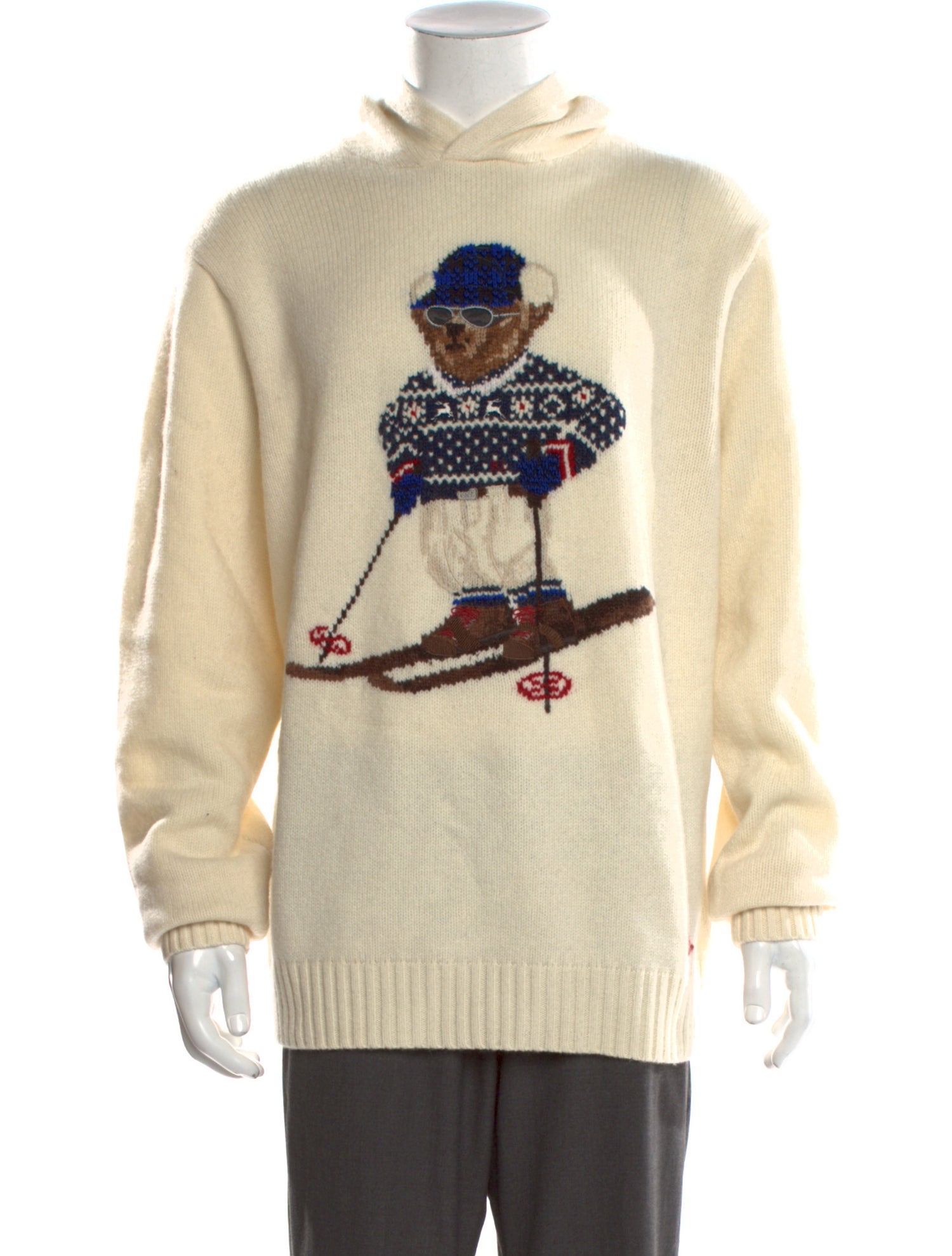 Polo Ralph Lauren Wool Graphic Print Pullover
