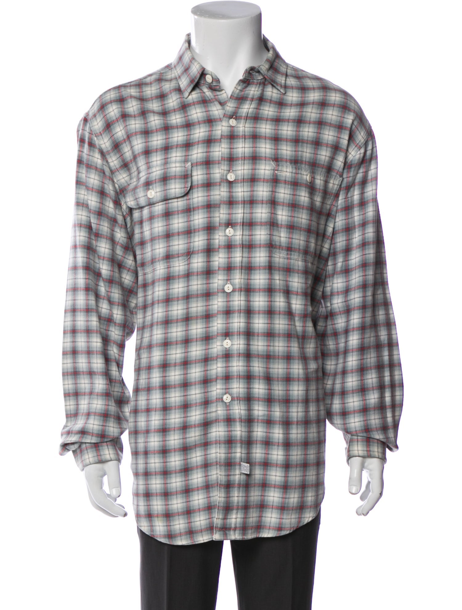 Polo Ralph Lauren Plaid Print Long Sleeve Shirt