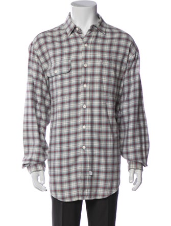Polo Ralph Lauren Plaid Print Long Sleeve Shirt