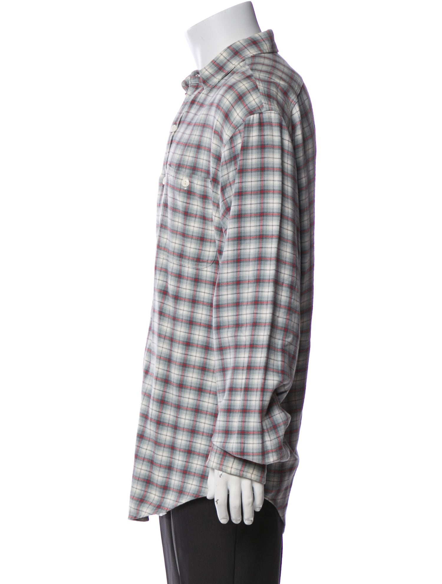 Polo Ralph Lauren Plaid Print Long Sleeve Shirt