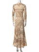 Polo Ralph Lauren Printed Long Dress