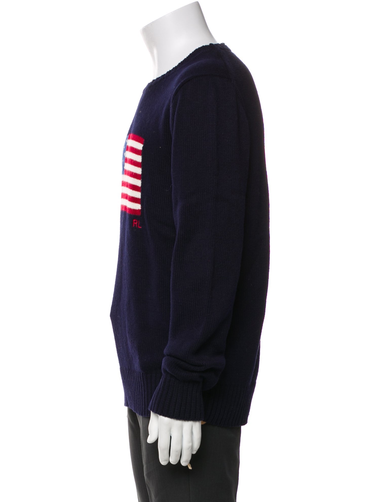 Polo Ralph Lauren Graphic Print Crew Neck Pullover w/ Tags