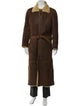 Polo Ralph Lauren Late 1990's - Early 2000's Shearling Trench Coat