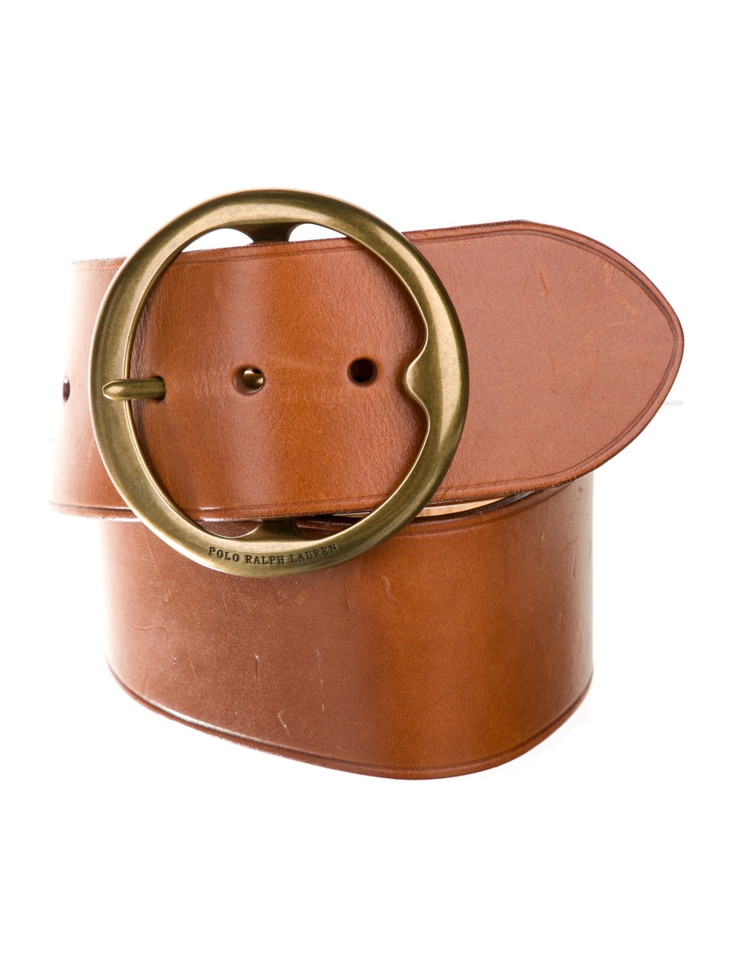 Polo Ralph Lauren Wide Leather Waist Belt