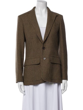 Polo Ralph Lauren Plaid Print Blazer