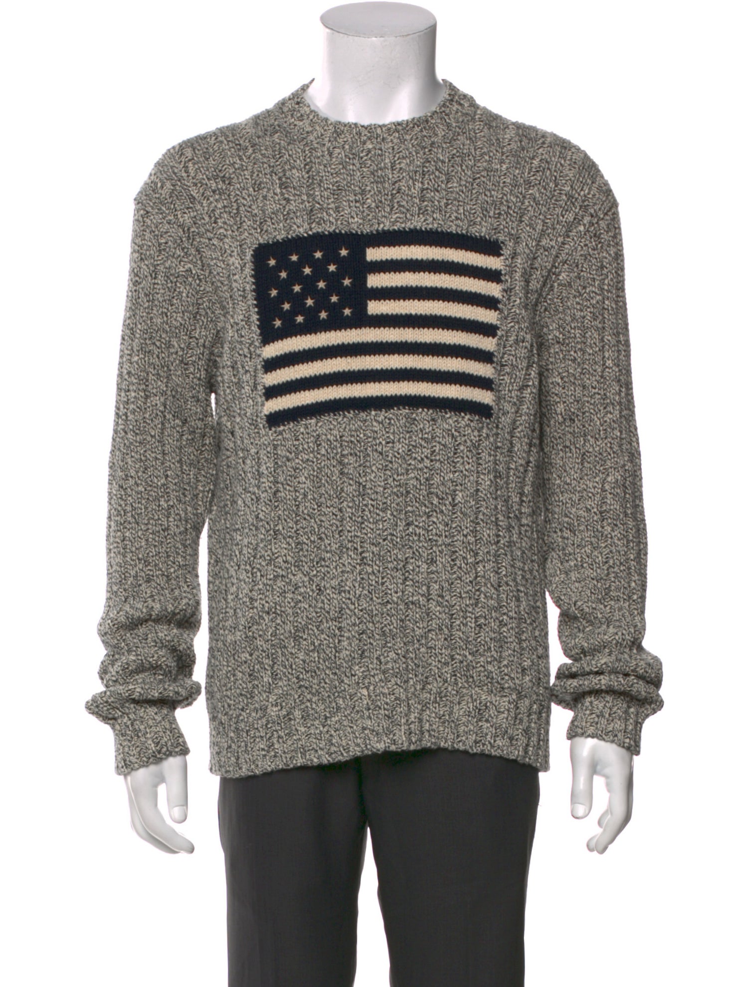 Polo Ralph Lauren Graphic Print Crew Neck Pullover w/ Tags