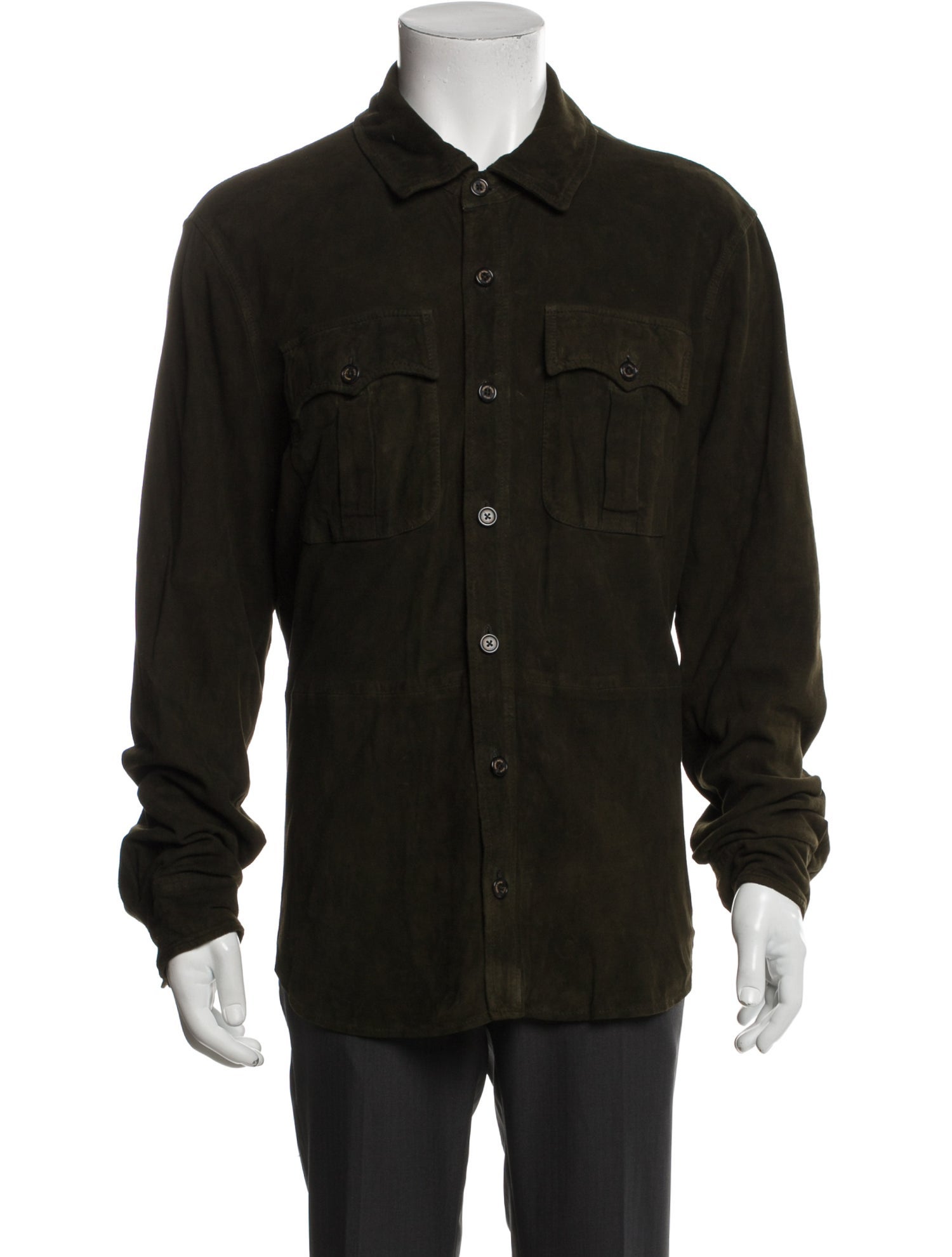 Polo Ralph Lauren Goat Leather Utility Jacket