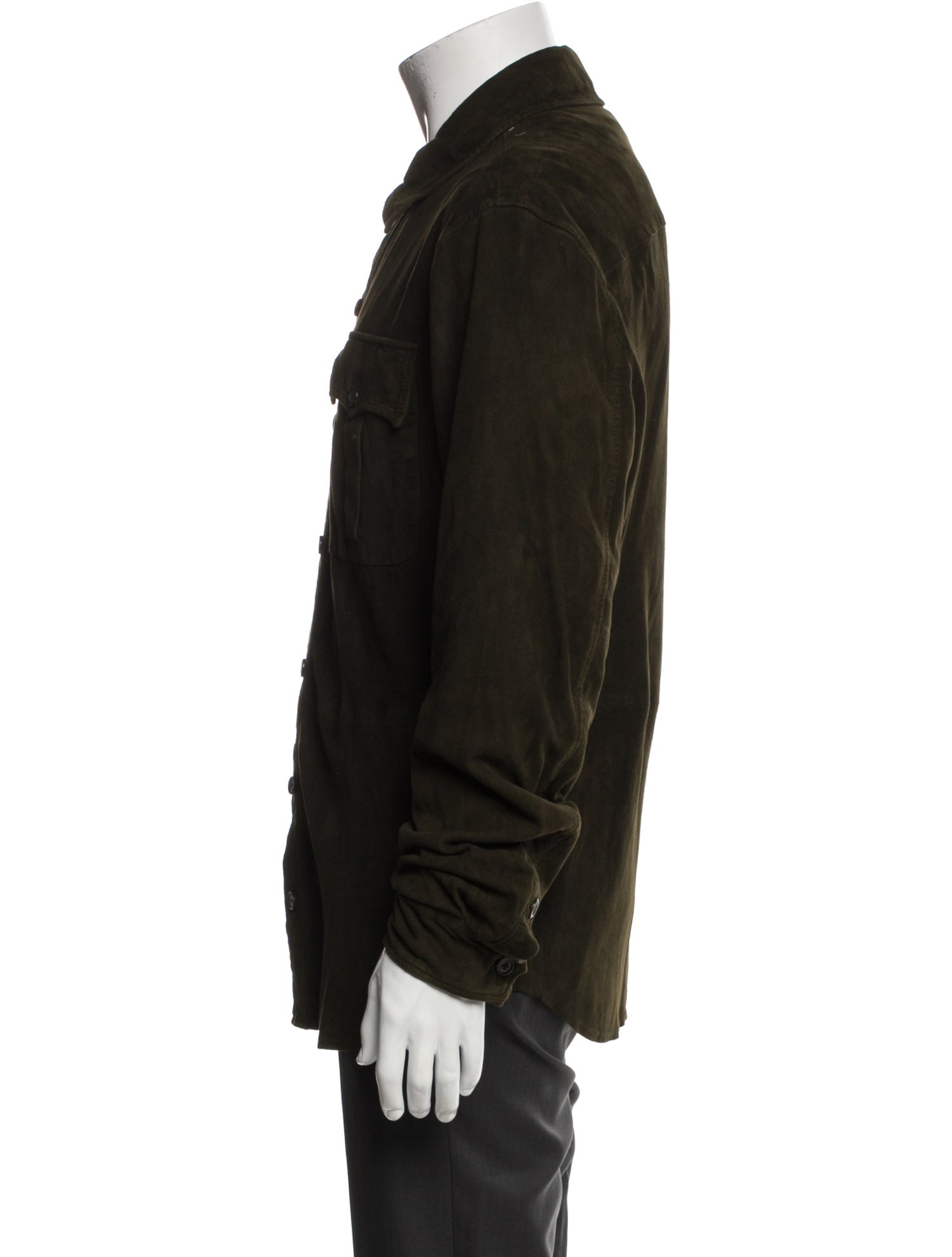 Polo Ralph Lauren Goat Leather Utility Jacket