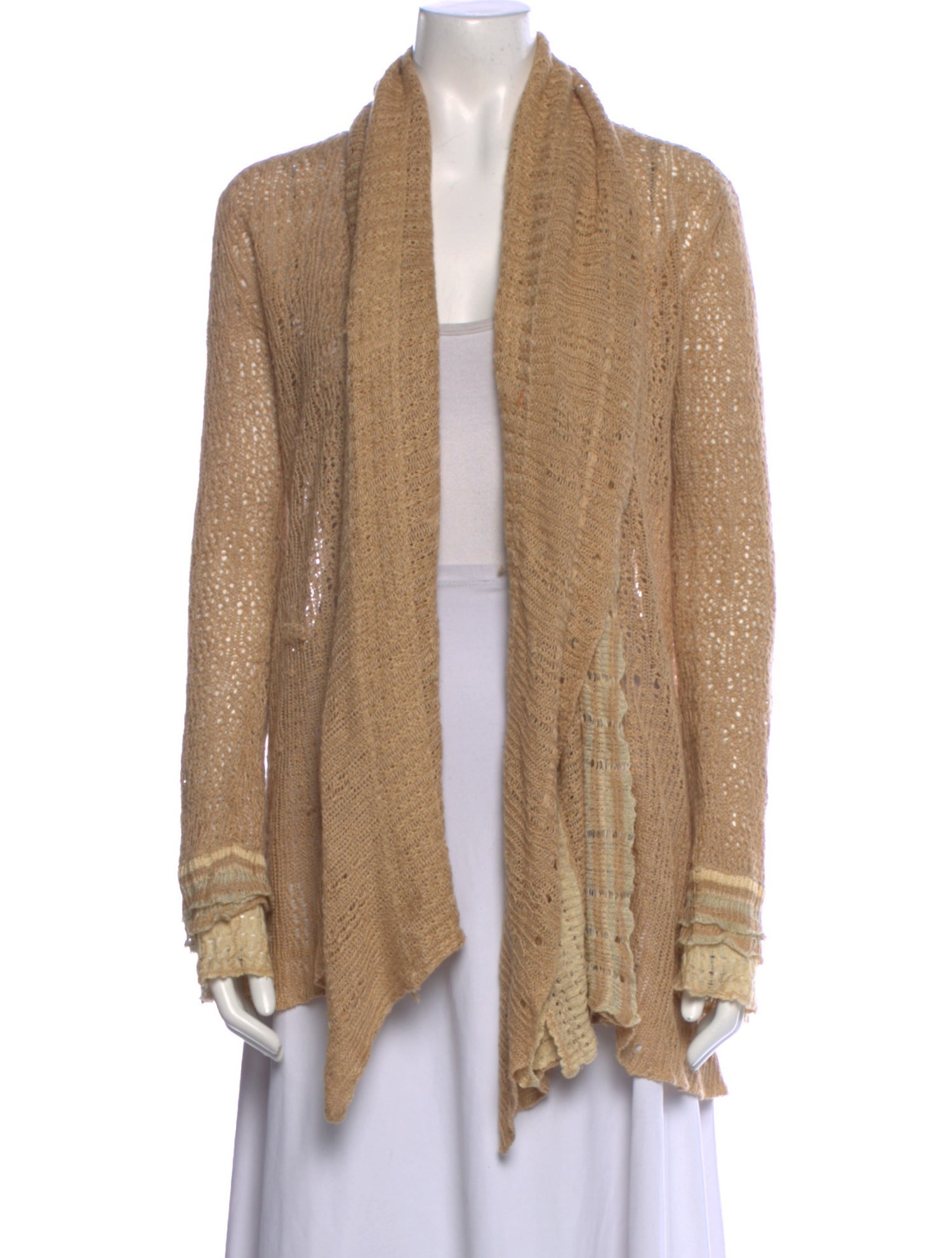 Polo Ralph Lauren Linen Open Front Sweater