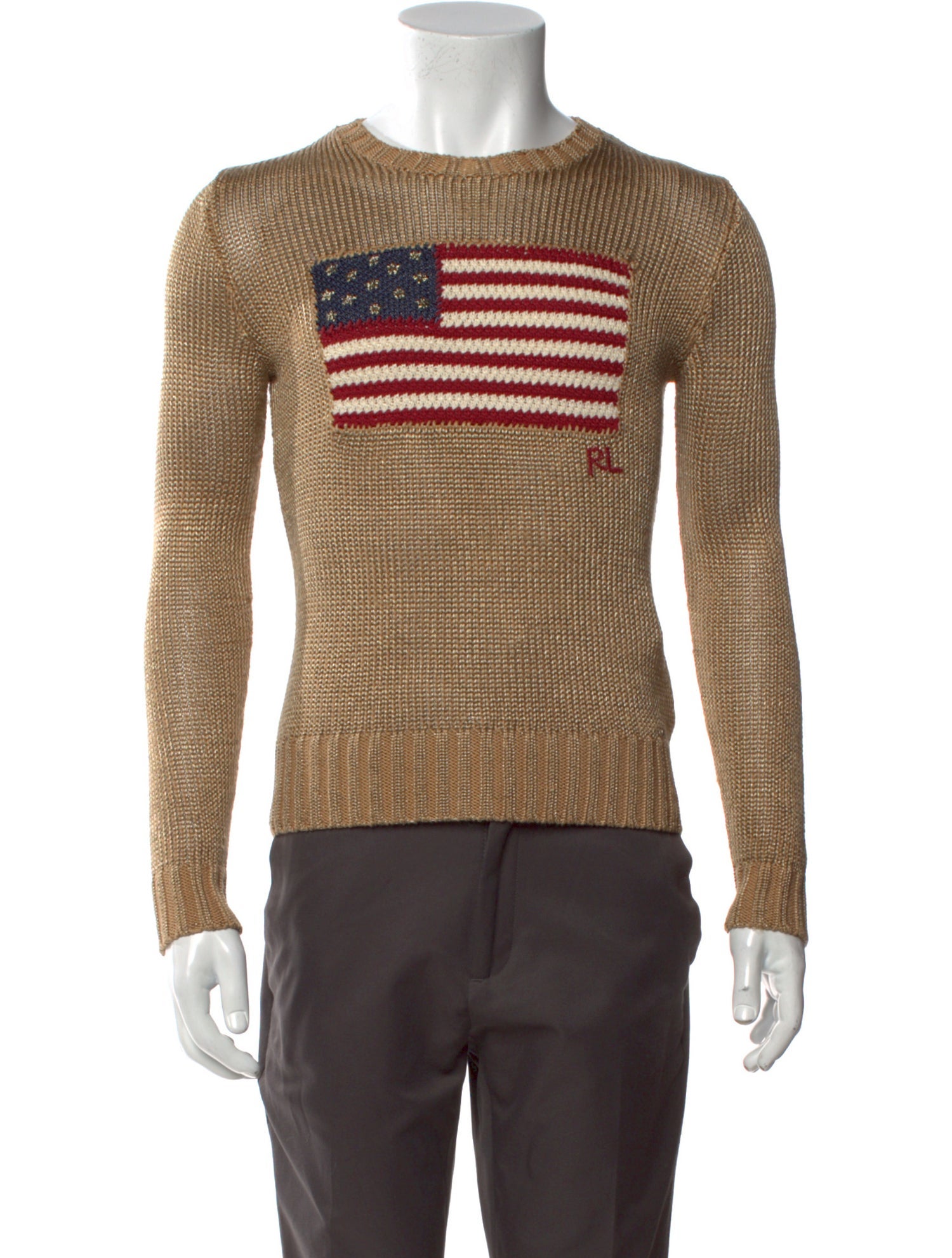 Polo Ralph Lauren Graphic Print Crew Neck Pullover