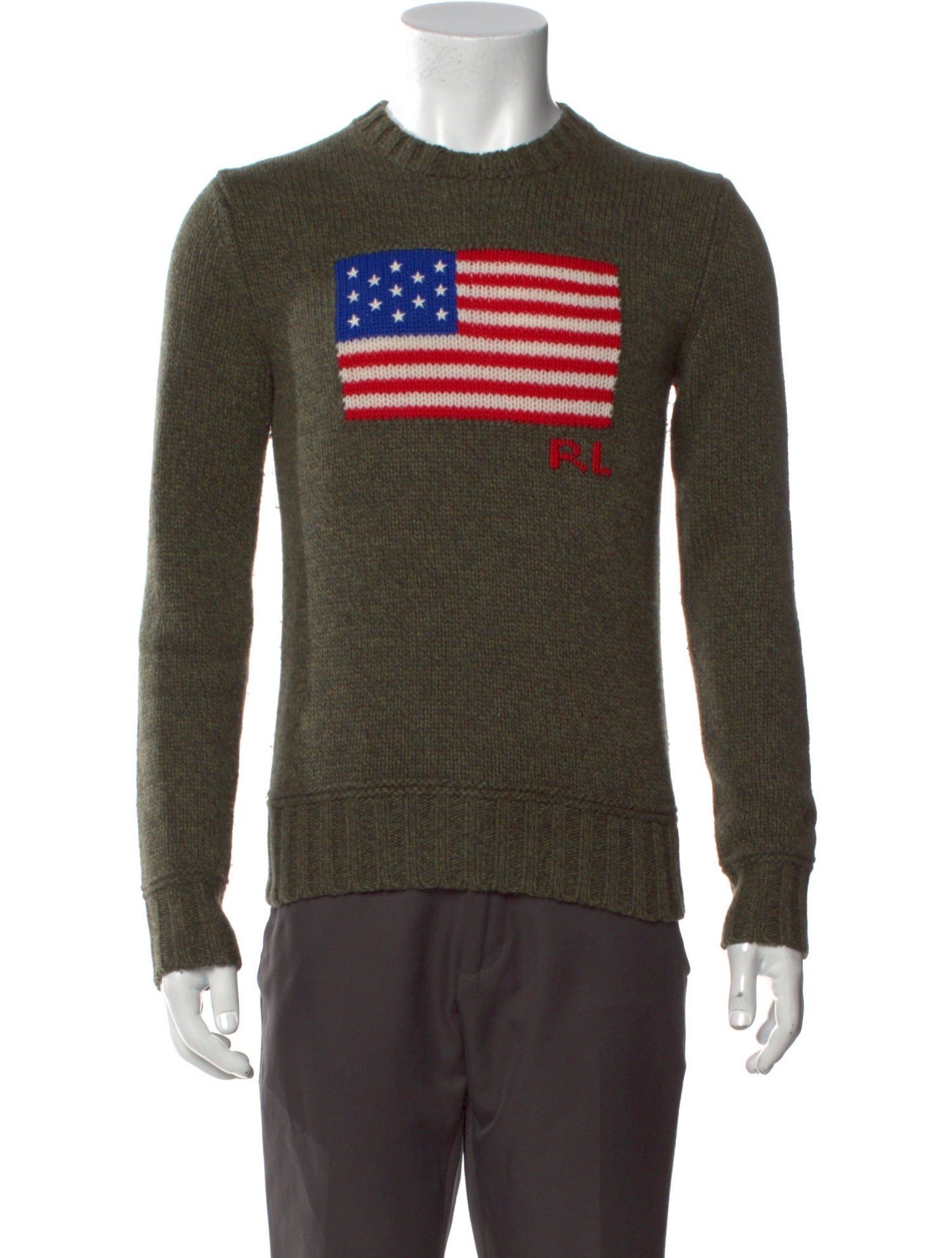 Polo Ralph Lauren Graphic Print Crew Neck Pullover