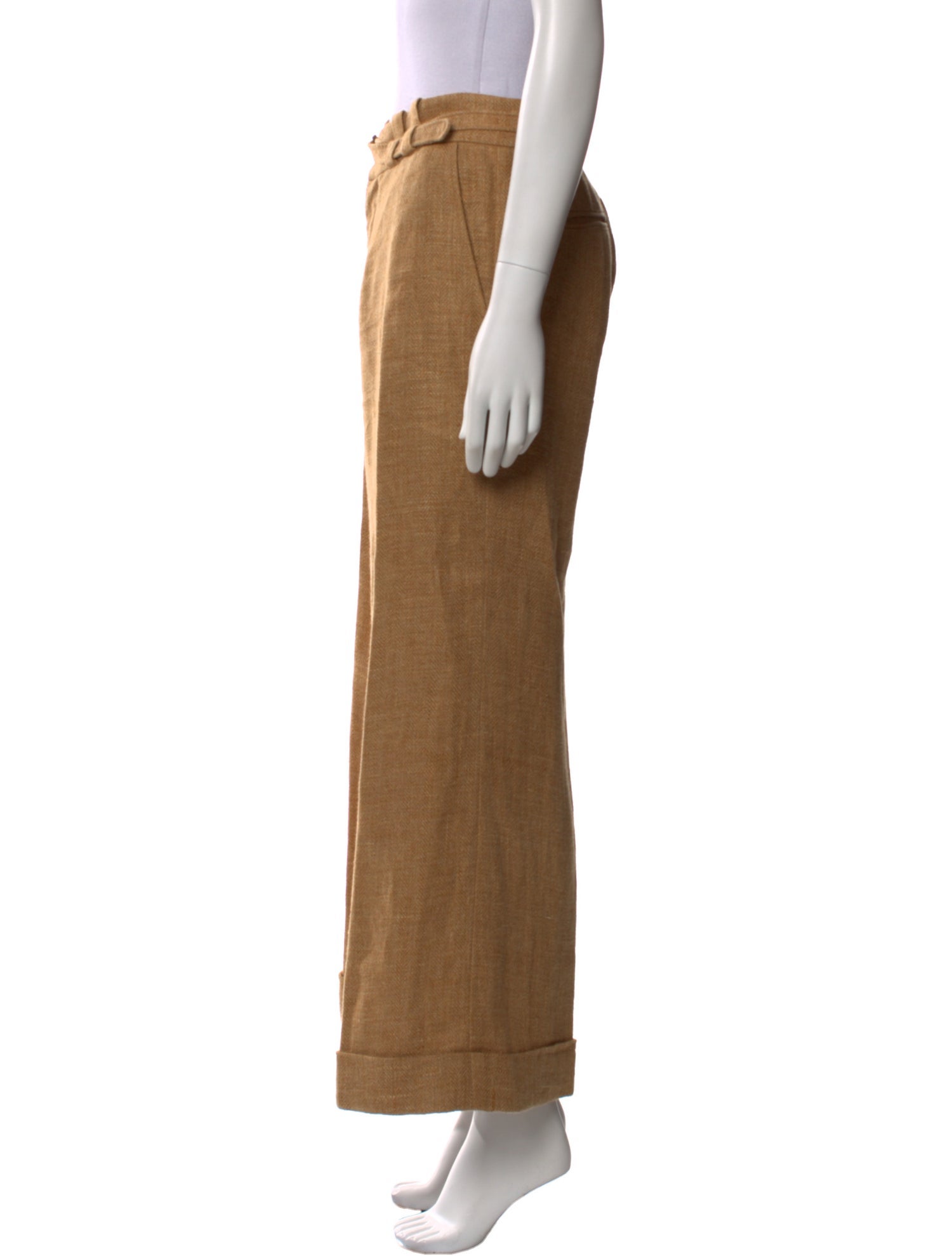 Polo Ralph Lauren Linen Wide Leg Pants
