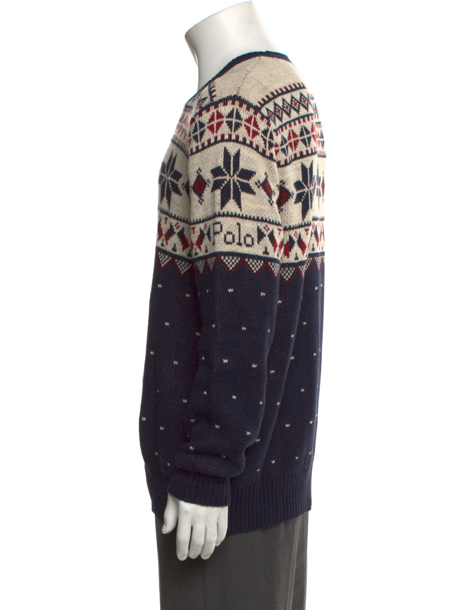 Polo Ralph Lauren Graphic Print Crew Neck Pullover