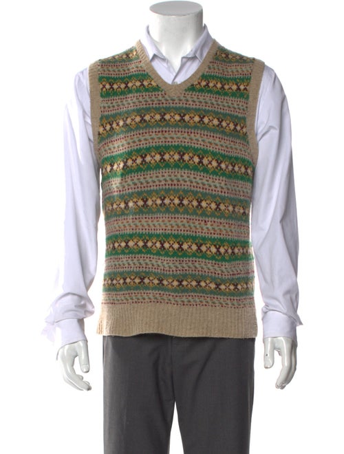 Polo Ralph Lauren Wool Striped Sweater Vest