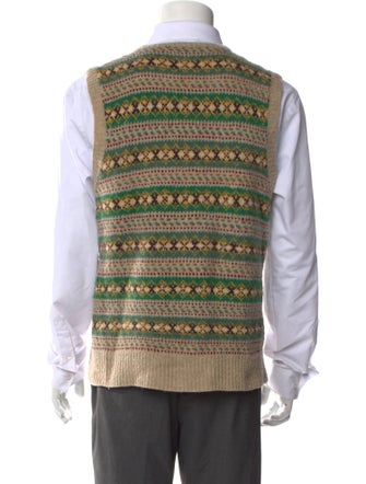 Polo Ralph Lauren Wool Striped Sweater Vest