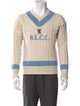 Polo Ralph Lauren Graphic Print V-Neck Pullover