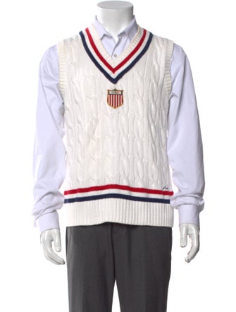 Polo Ralph Lauren Striped V-Neck Sweater Vest