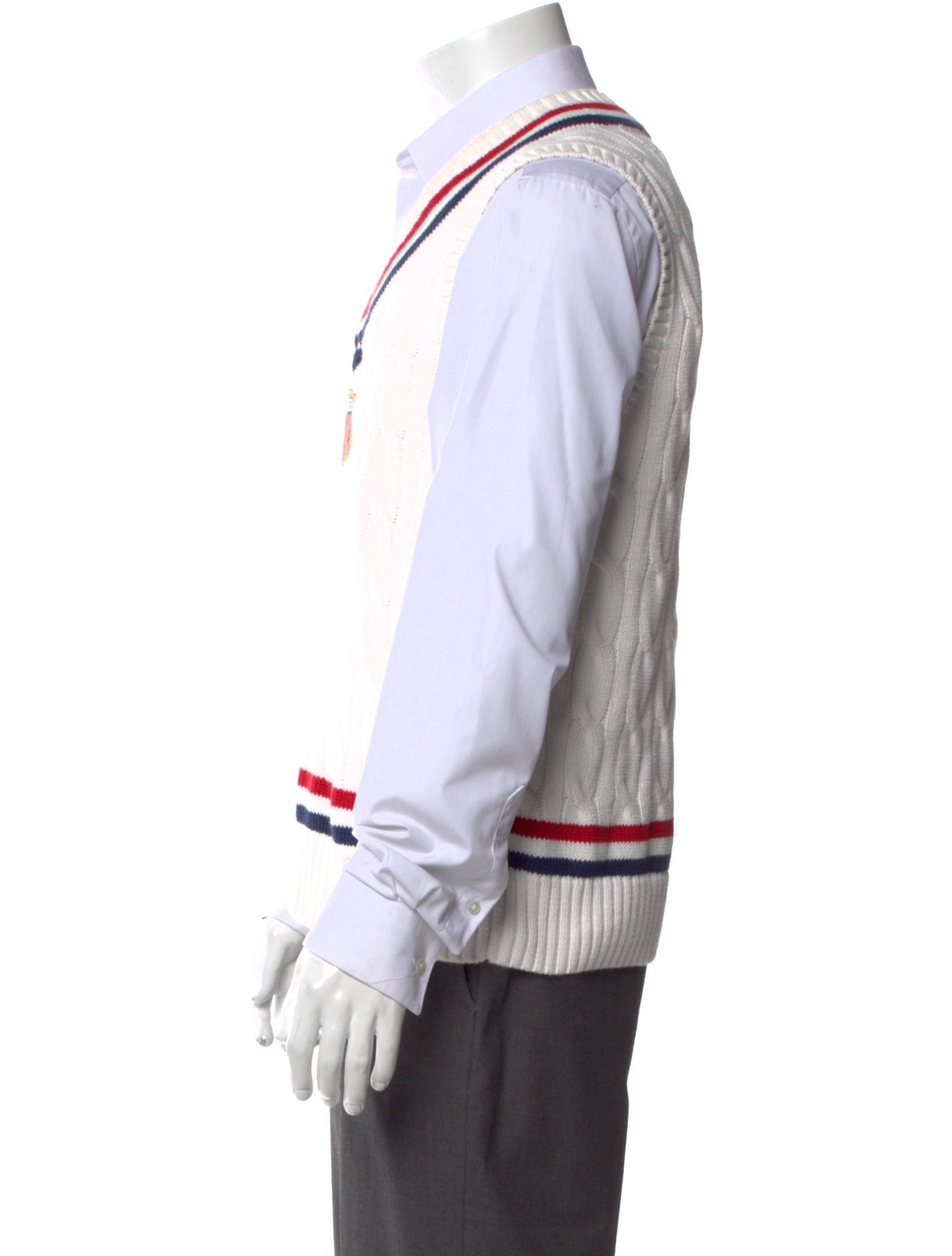 Polo Ralph Lauren Striped V-Neck Sweater Vest