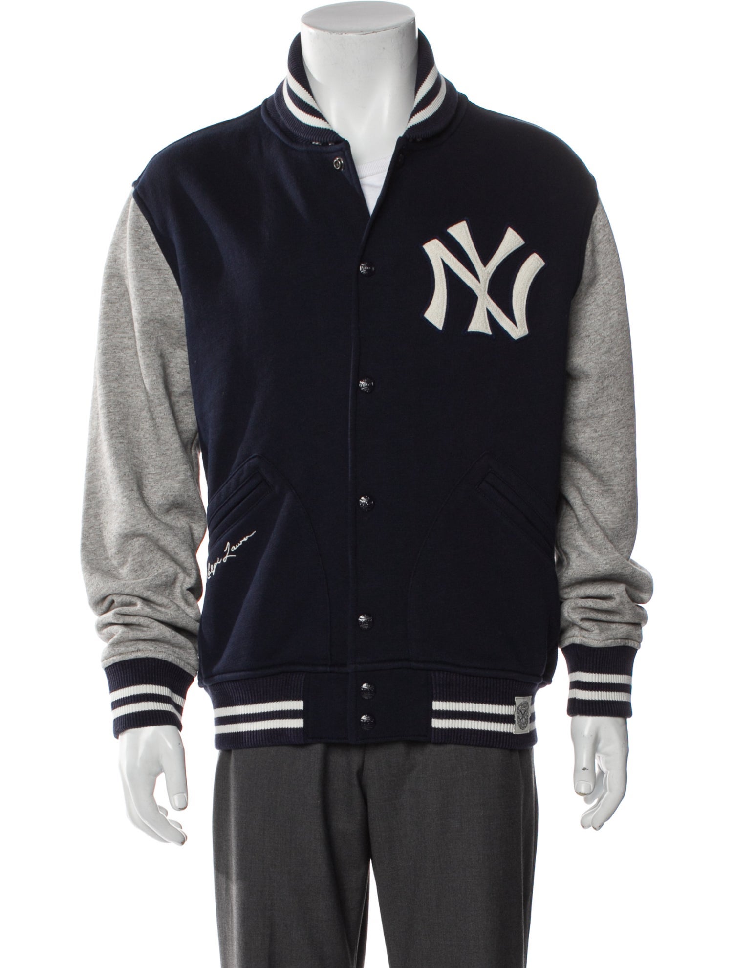 Polo Ralph Lauren Graphic Print Varsity Jacket