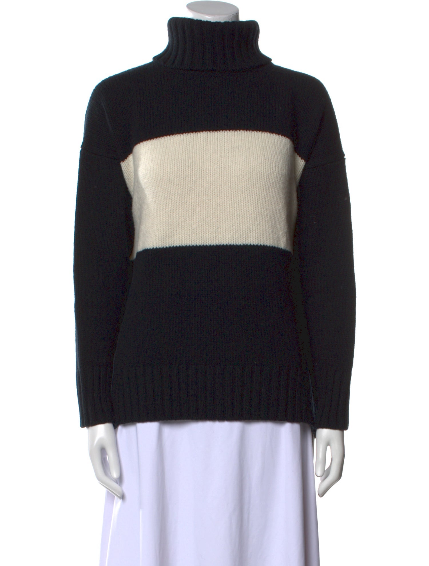 Polo Ralph Lauren Merino Wool Colorblock Pattern Sweater